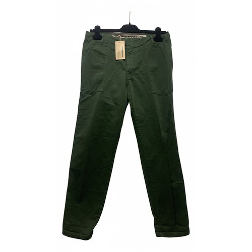 Pre-owned Golden Goose Chino Pants In Green