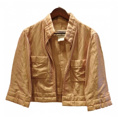 Pre-owned Chanel Jacket In Brown