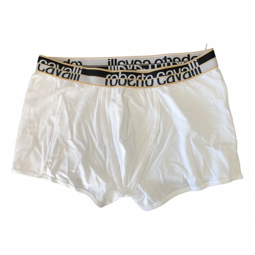 Pre-owned Roberto Cavalli Shorts In White