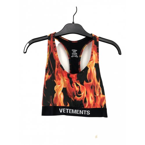 Pre-owned Vetements Top In Multicolour