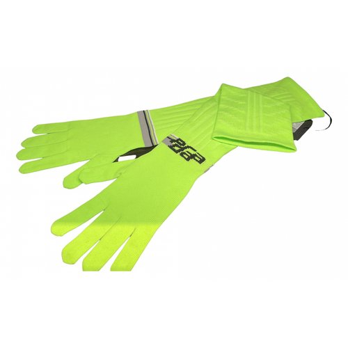 Pre-owned Prada Long Gloves In Green