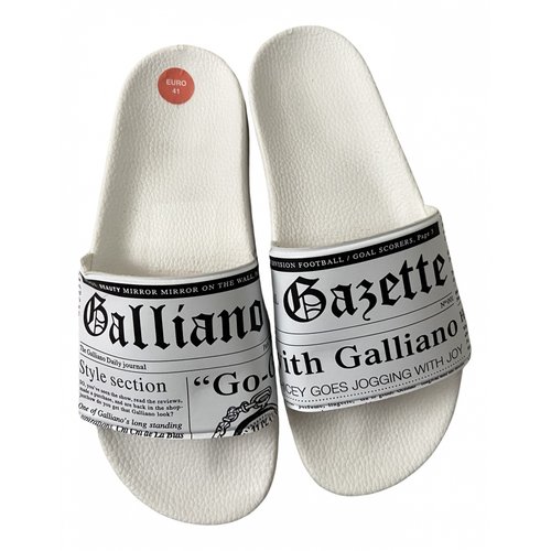 Pre-owned John Galliano Sandals In Multicolour