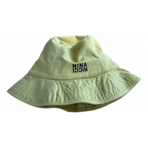 Pre-owned Nina Ricci Hat In Yellow
