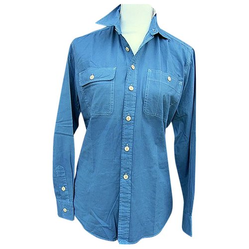 Pre-owned Ralph Lauren Blouse In Blue