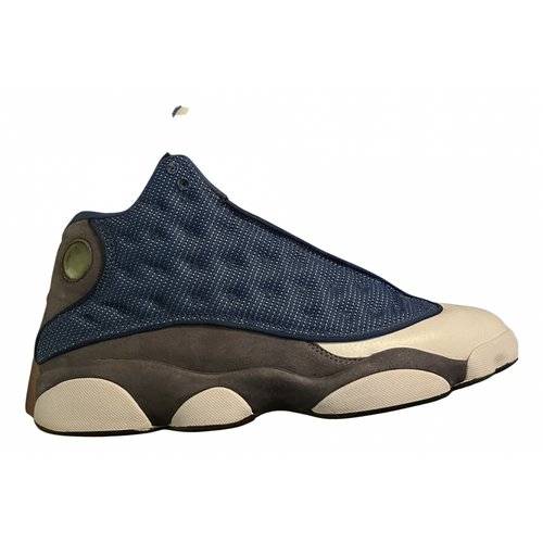 Pre-owned Jordan 13 Leather High Trainers In Multicolour 