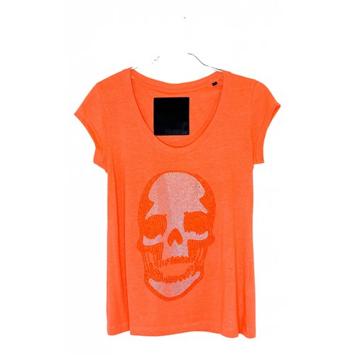 Pre-owned Philipp Plein T-shirt In Orange
