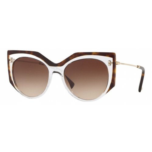 Pre-owned Valentino Garavani Oversized Sunglasses In Brown