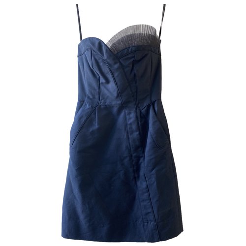 Pre-owned Marc By Marc Jacobs Mid-length Dress In Navy