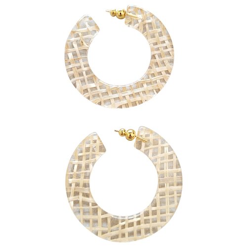 Pre-owned Cult Gaia Earrings In Gold