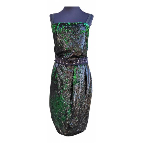 Pre-owned Diesel Glitter Mid-length Dress In Multicolour | ModeSens