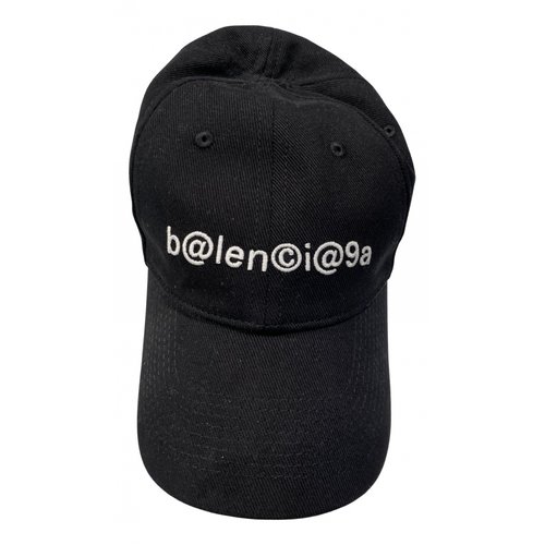 Pre-owned Balenciaga Hat In Black