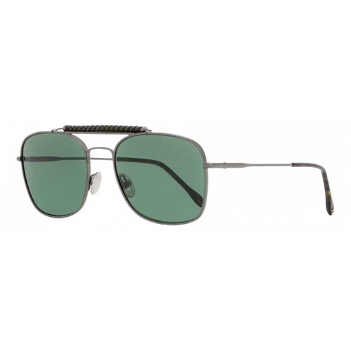Pre-owned Tod's Aviator Sunglasses In Green