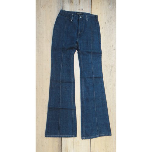 Pre-owned Tara Jarmon Large Jeans In Blue