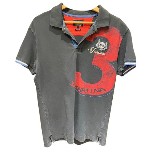 Pre-owned La Martina T-shirt In Blue