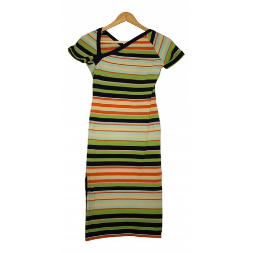 Pre-owned Walter Van Beirendonck Mid-length Dress In Multicolour