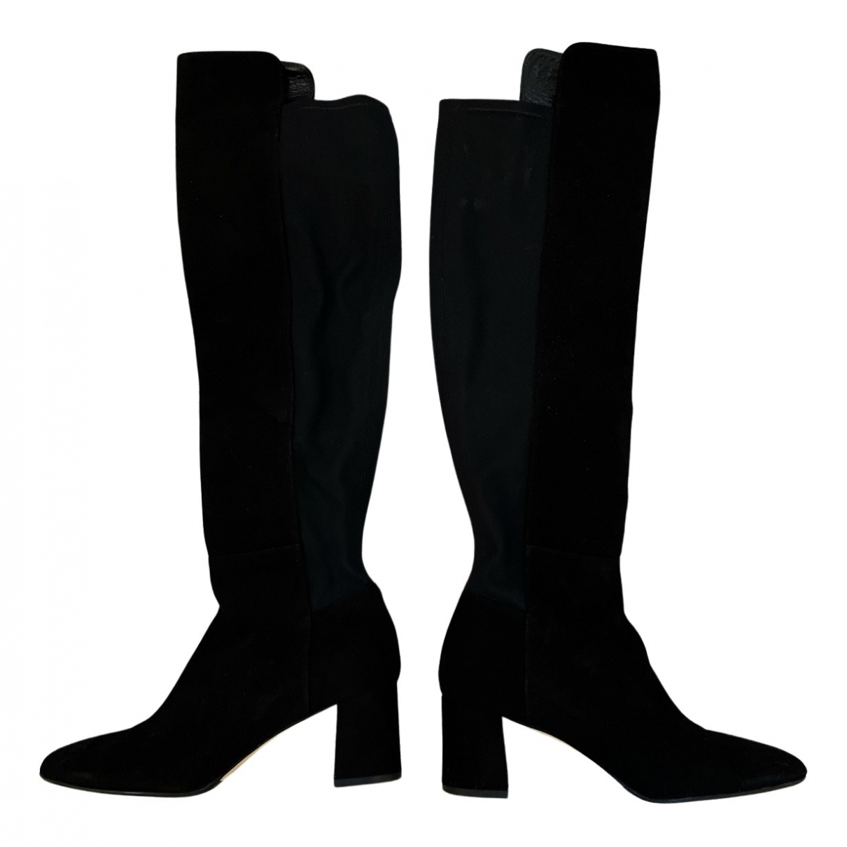 Lisette Leather Knee Boot - Brown 