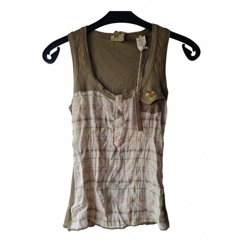 Pre-owned Miss Sixty Vest In Green