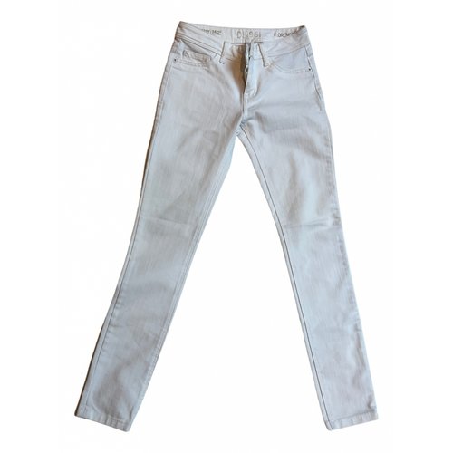 Pre-owned Dl1961 Slim Jeans In White