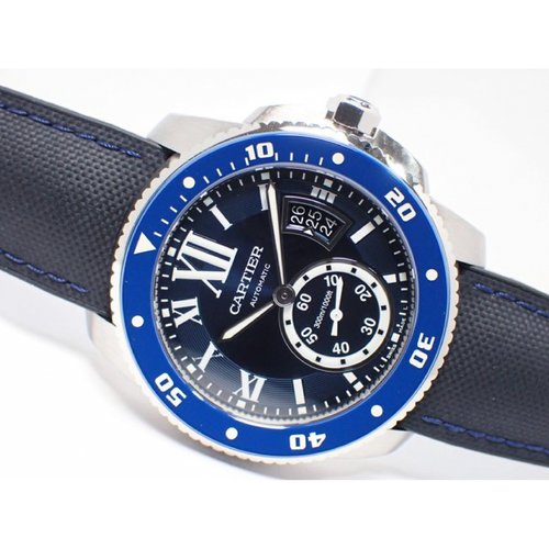 Pre-owned Cartier Watch In Blue