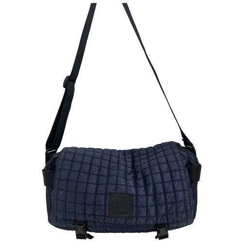 Pre-owned Chanel Bag In Navy