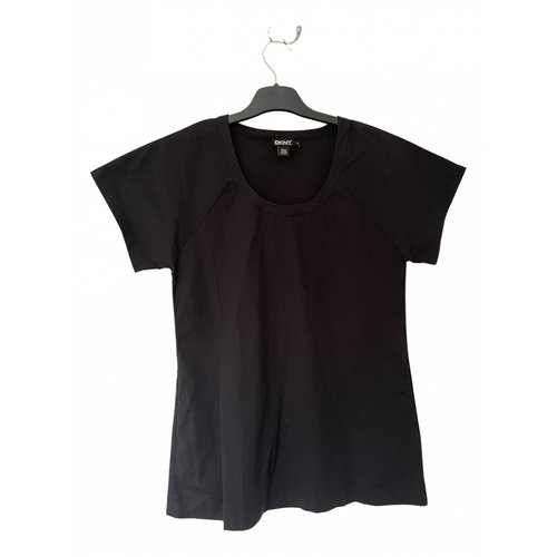 Pre-owned Dkny Blouse In Black