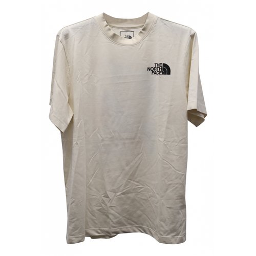 Pre-owned The North Face T-shirt In Beige