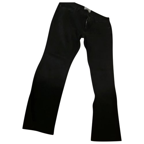 Pre-owned Gaelle Paris Jeans In Black