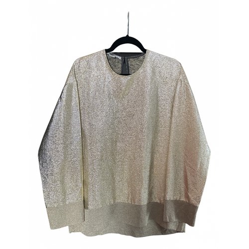 Pre-owned Stella Mccartney Silk Blouse In Gold