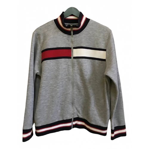 Pre-owned Tommy Hilfiger Knitwear & Sweatshirt In Grey