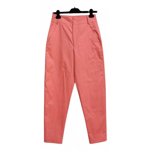 Pre-owned Isabel Marant Trousers In Orange