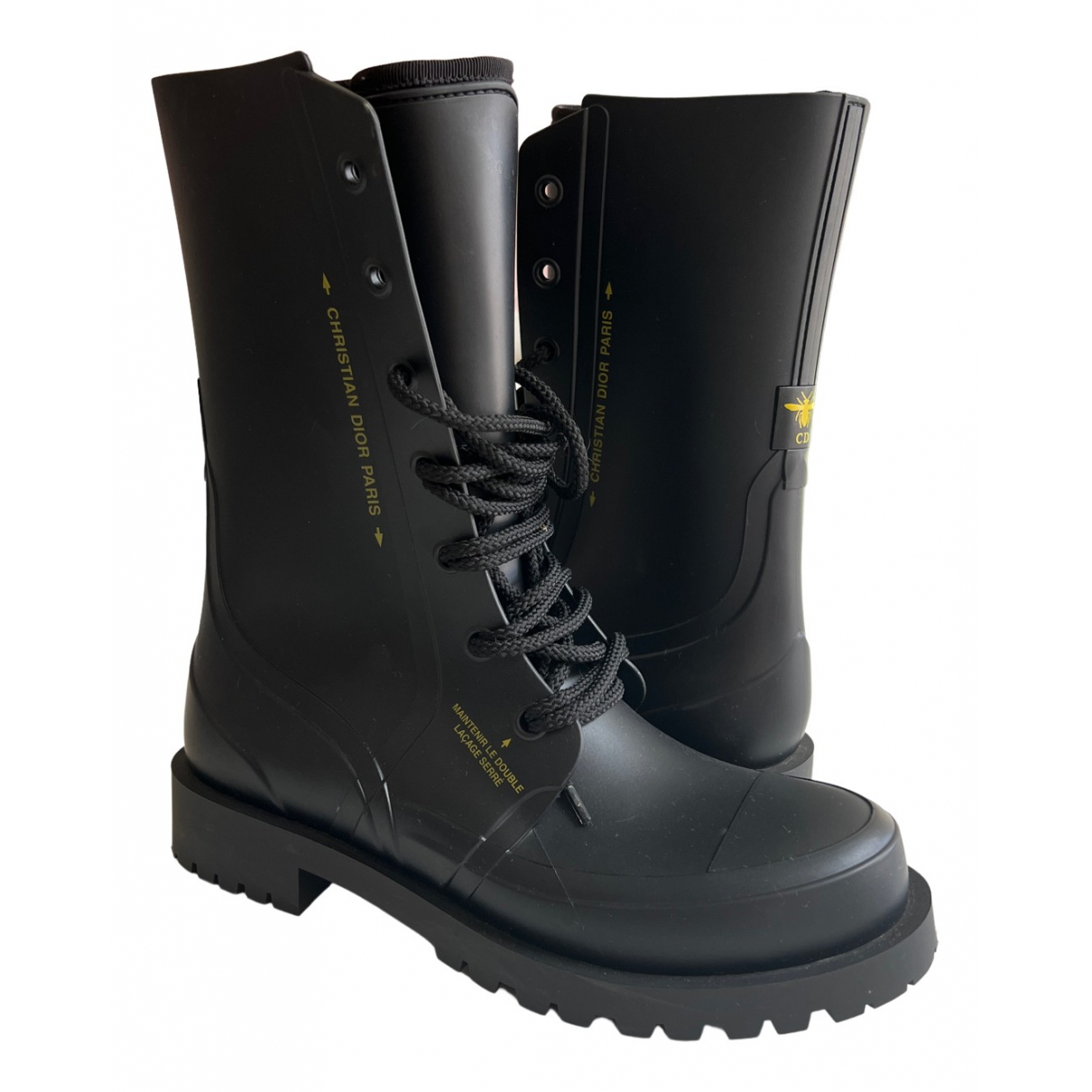 Pre-owned Dior Boots In Black | ModeSens