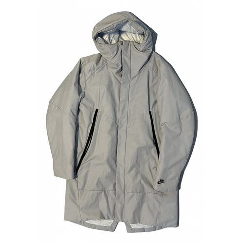 Pre-owned Nike Parka In Grey