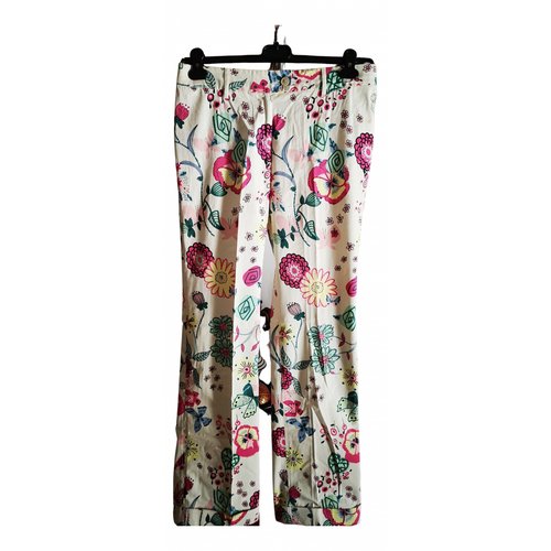 Pre-owned Moschino Cheap And Chic Straight Pants In Multicolour