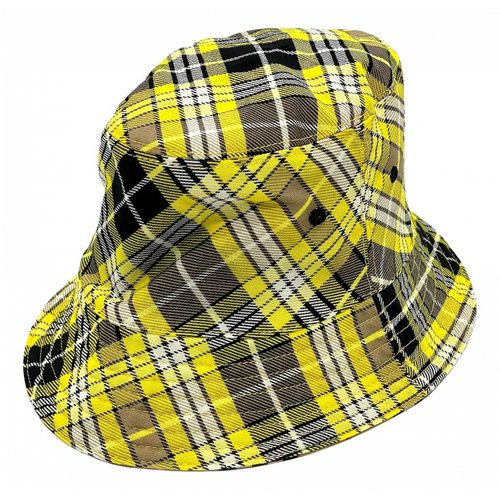 Pre-owned Burberry Wool Hat In Yellow