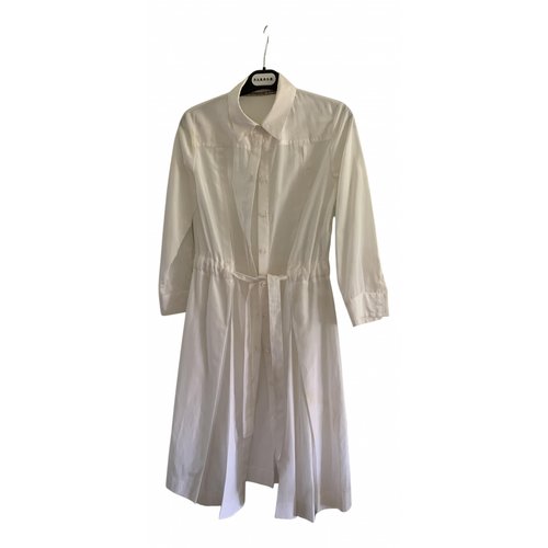 Pre-owned New York Industrie Mid-length Dress In White