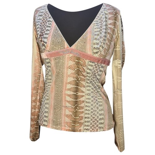 Pre-owned Roberto Cavalli T-shirt In Pink