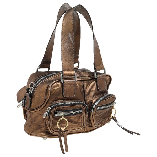 Pre-owned Chloé Leather Satchel In Brown