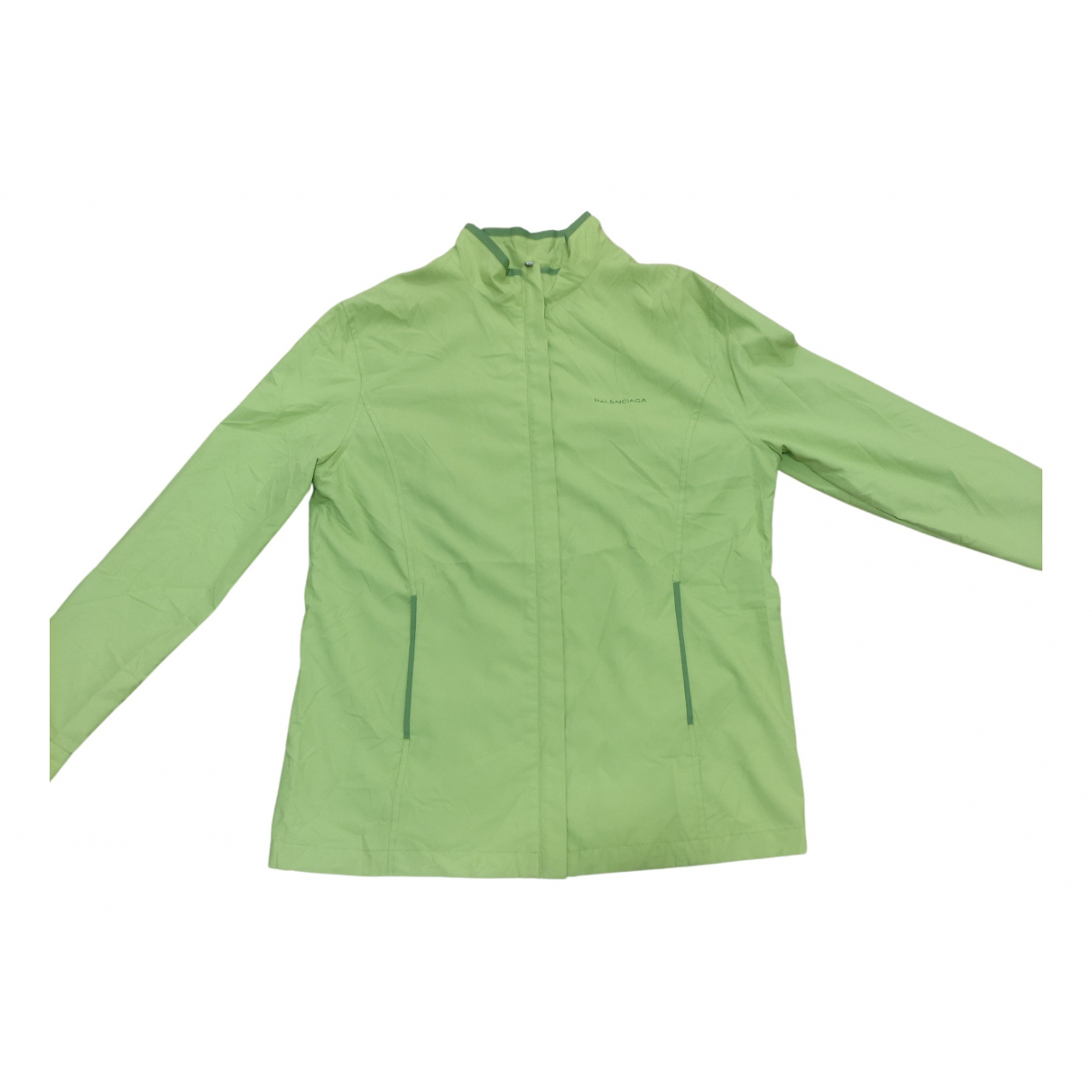 balenciaga jacket green
