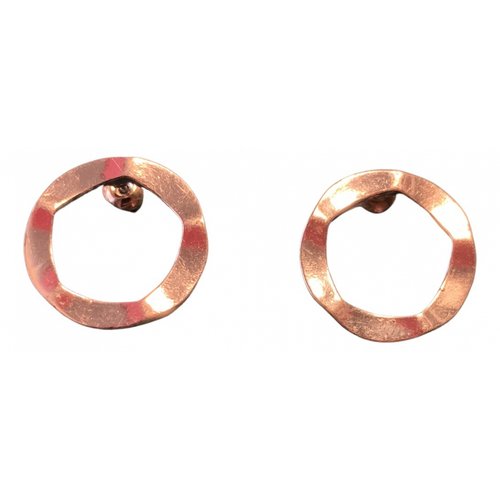 Pre-owned Unique21 Earrings In Gold