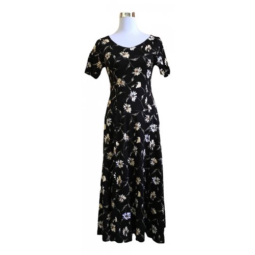 Pre-owned Norma Kamali Maxi Dress In Black