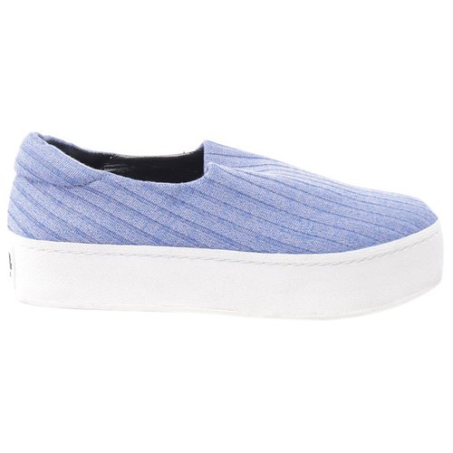 Pre-owned Opening Ceremony Cloth Flats In Blue