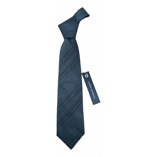 Pre-owned Emanuel Ungaro Silk Tie In Grey