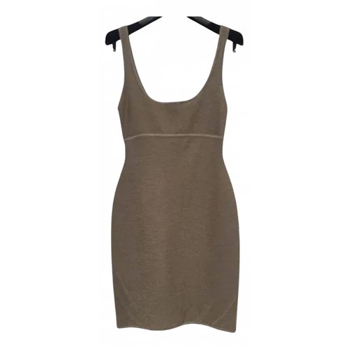Pre-owned Herve L Leroux Mini Dress In Other