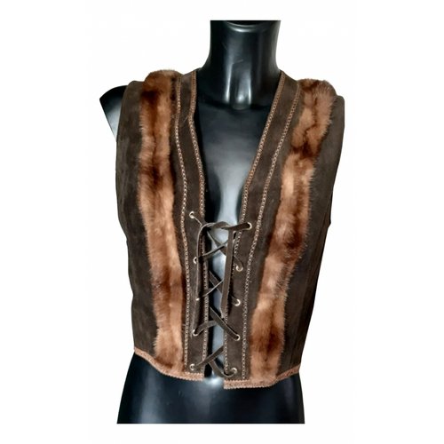 Pre-owned Sartoriale Corset In Brown