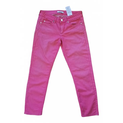 Pre-owned Liujo Slim Jeans In Pink