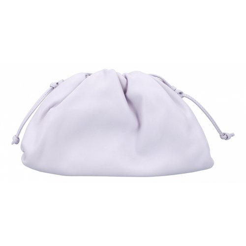 Pre-owned Bottega Veneta Leather Handbag In White