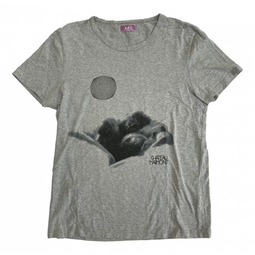 Pre-owned Apc T-shirt In Grey