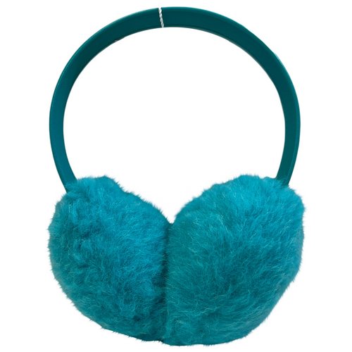 Pre-owned Max Mara Wool Beanie In Turquoise