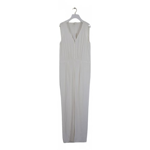 Pre-owned Ba&sh Jumpsuit In White