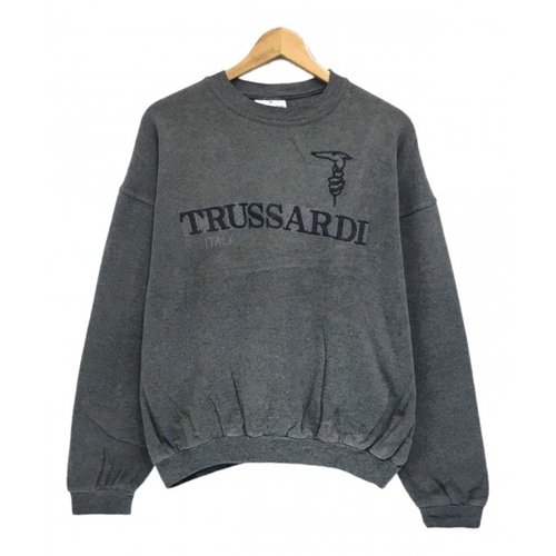 Pre-owned Trussardi Sweatshirt In Grey
